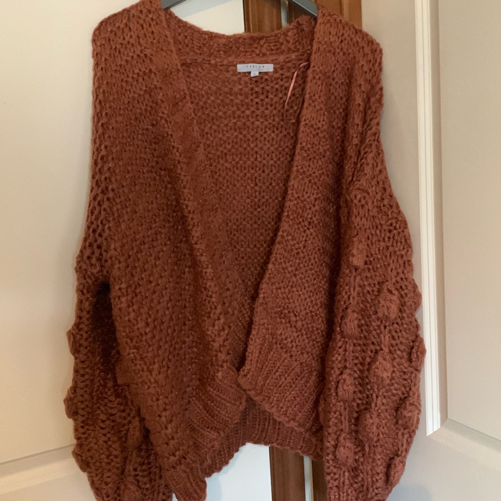 Popcorn cardigan